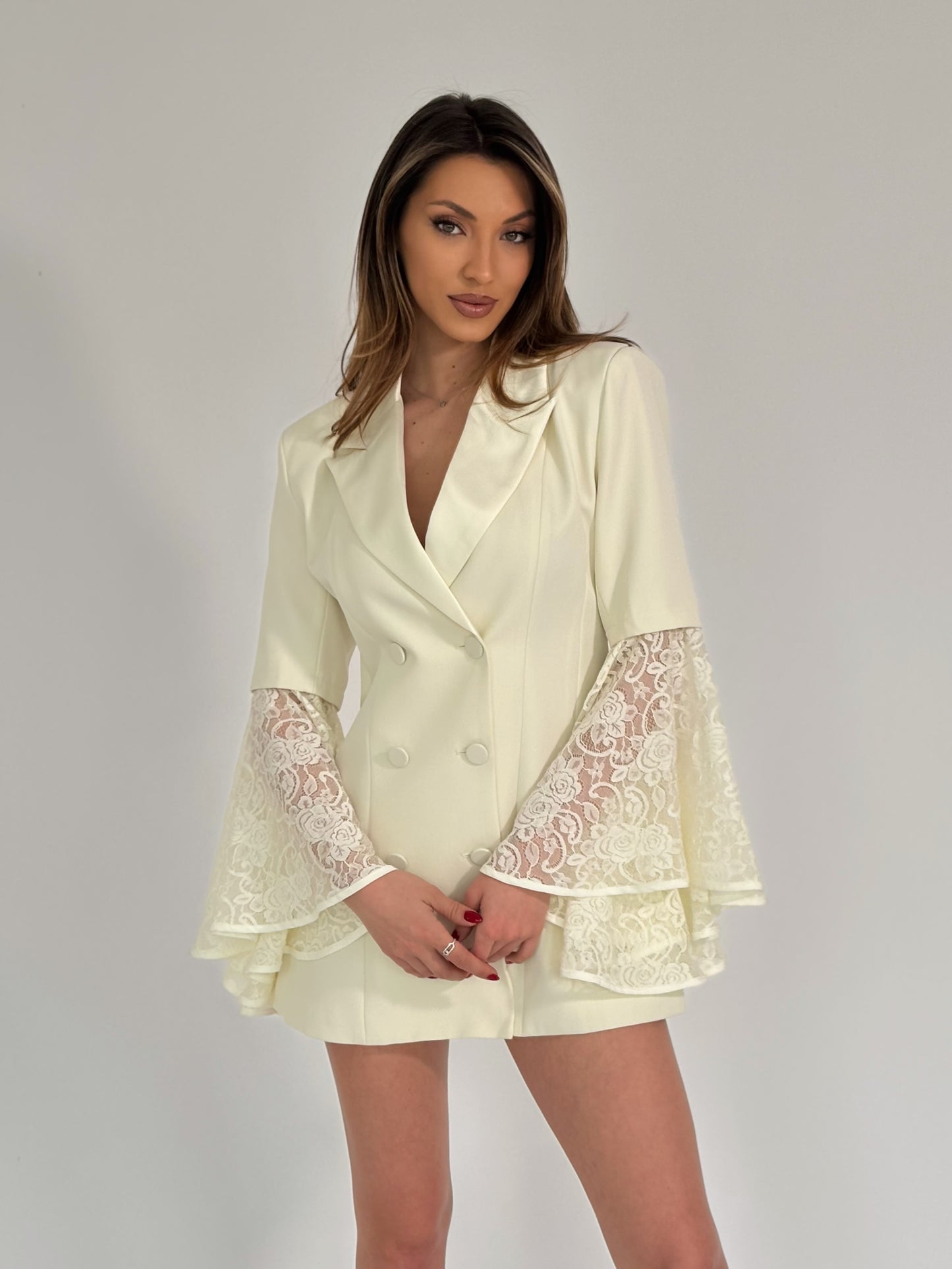 Рокля тип сако Belona