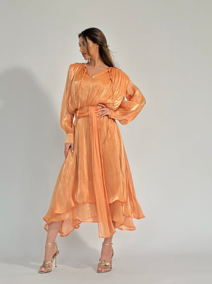 Сатенена рокля Carmella