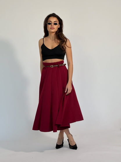 Миди пола с колан Amala