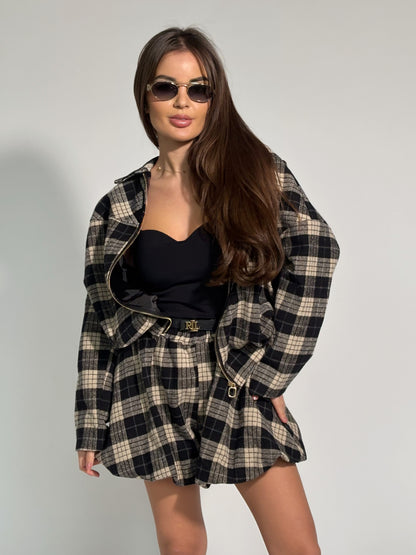 Комплект Lolla от яке и пола-панталон