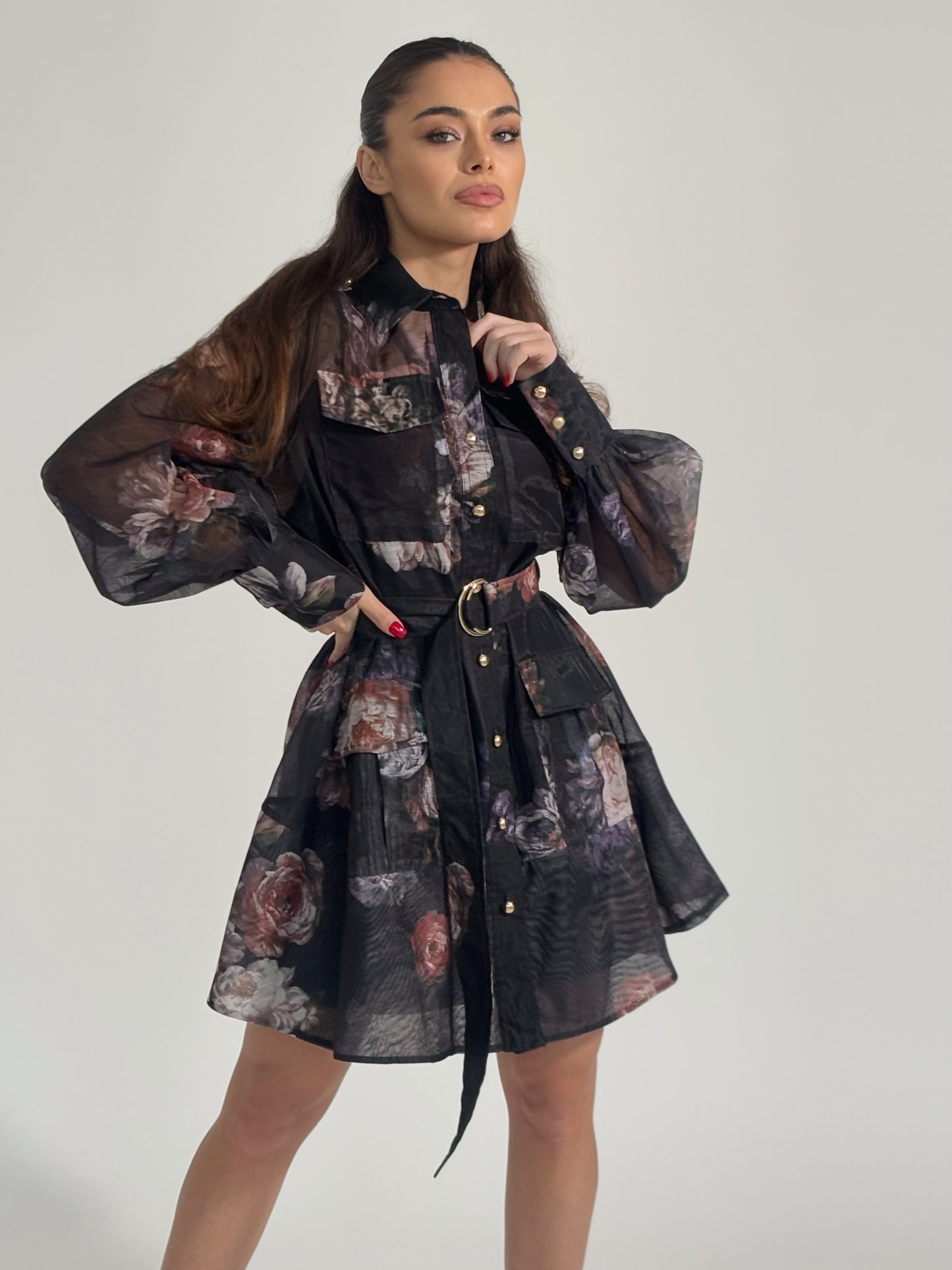 Рокля Gracia с колан