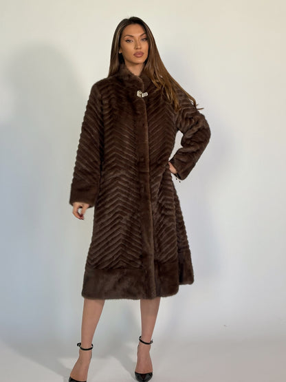 Палто от косъм Verona