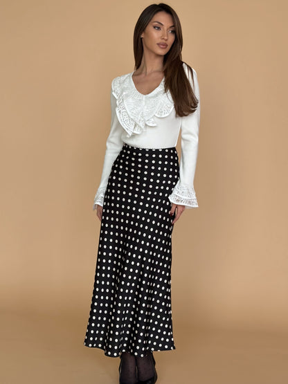 Блуза Vella с дантела