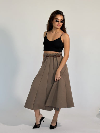 Миди пола с колан Amala