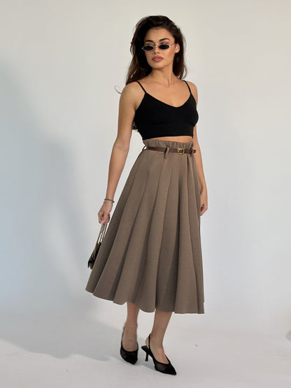 Миди пола с колан Amala