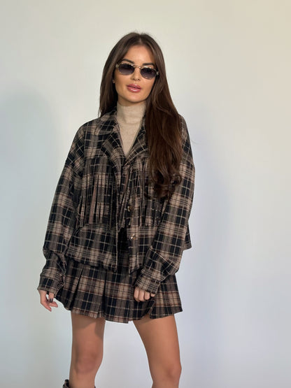 Комплект Makiata от пола-панталон и риза