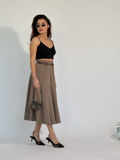 Миди пола с колан Amala