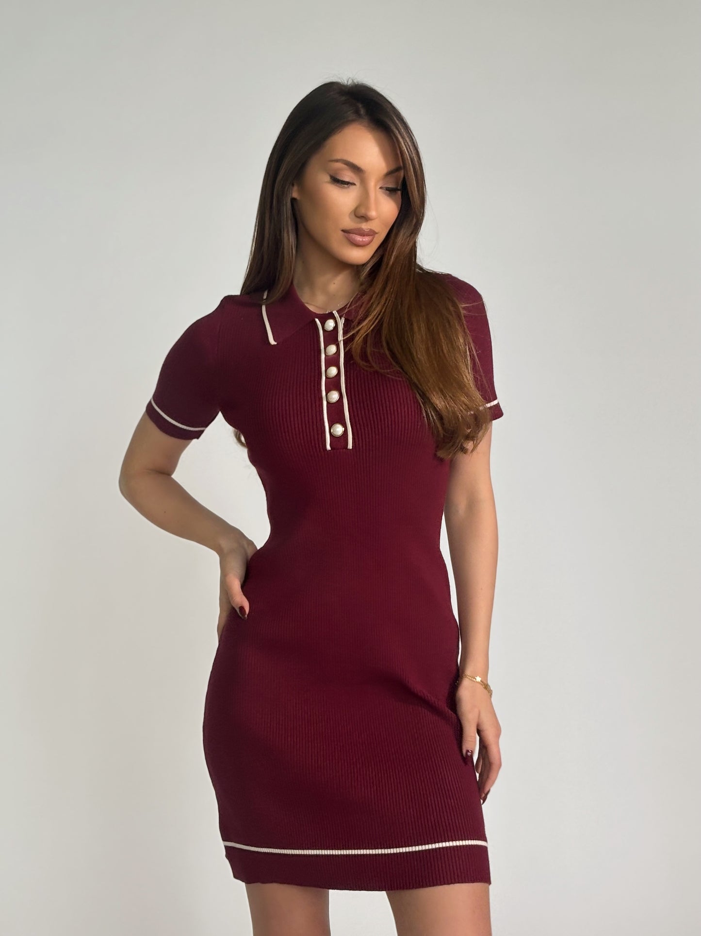 Рокля Lolla от фино плетиво