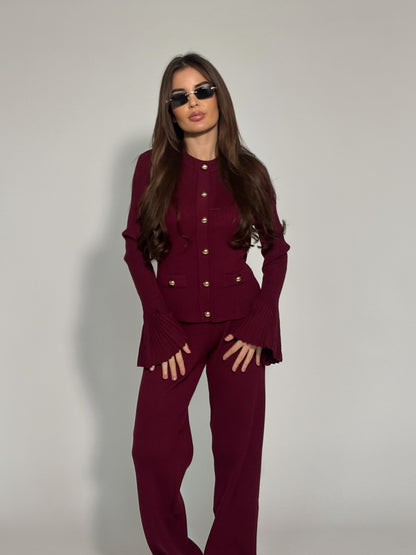 Комплект Valla от плътно рипсено плетиво