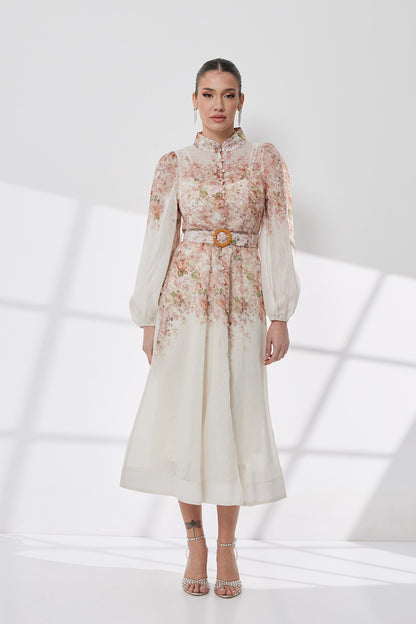 Рокля Rosie с флорални мотиви