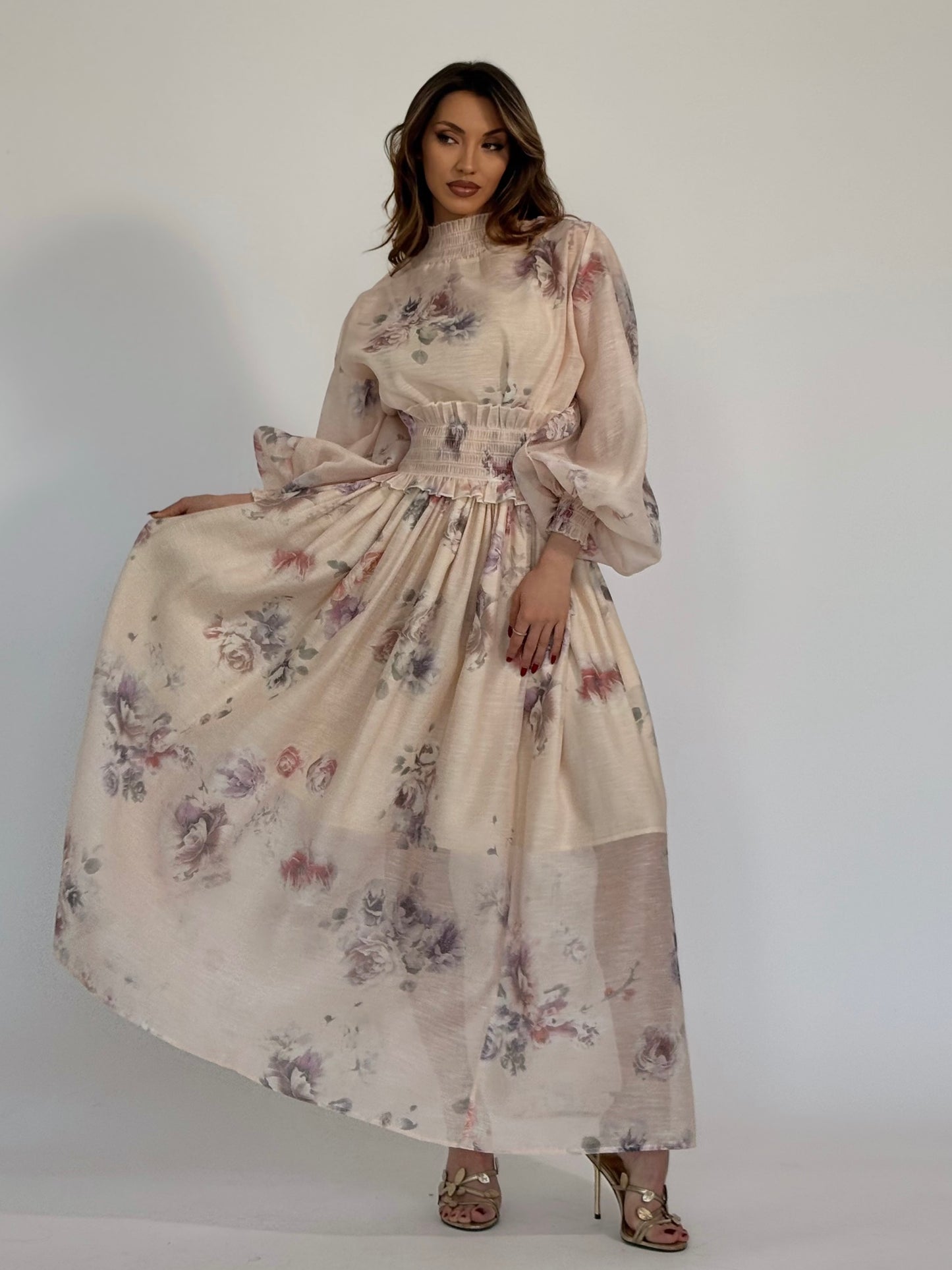 Комплект Perina с флорални мотиви