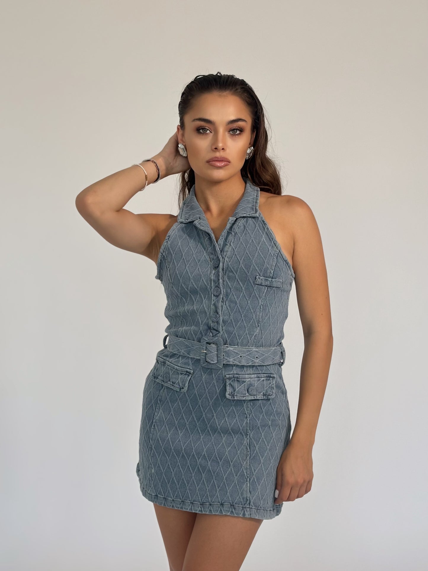 Rochie din denim Rona