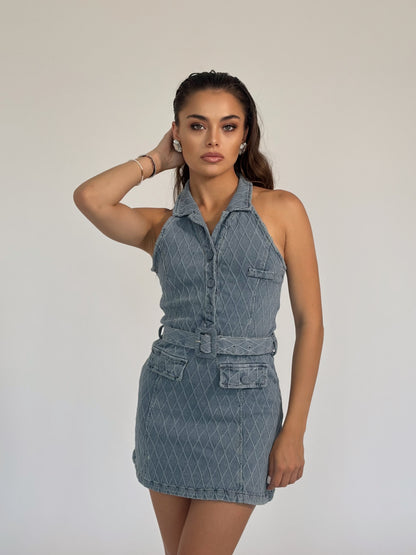 Rochie din denim Rona