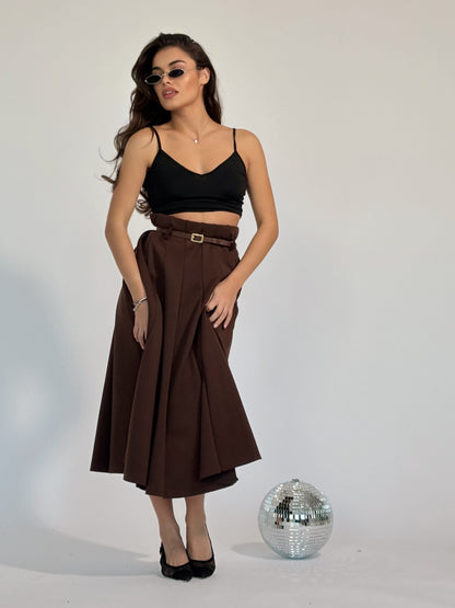 Миди пола с колан Amala