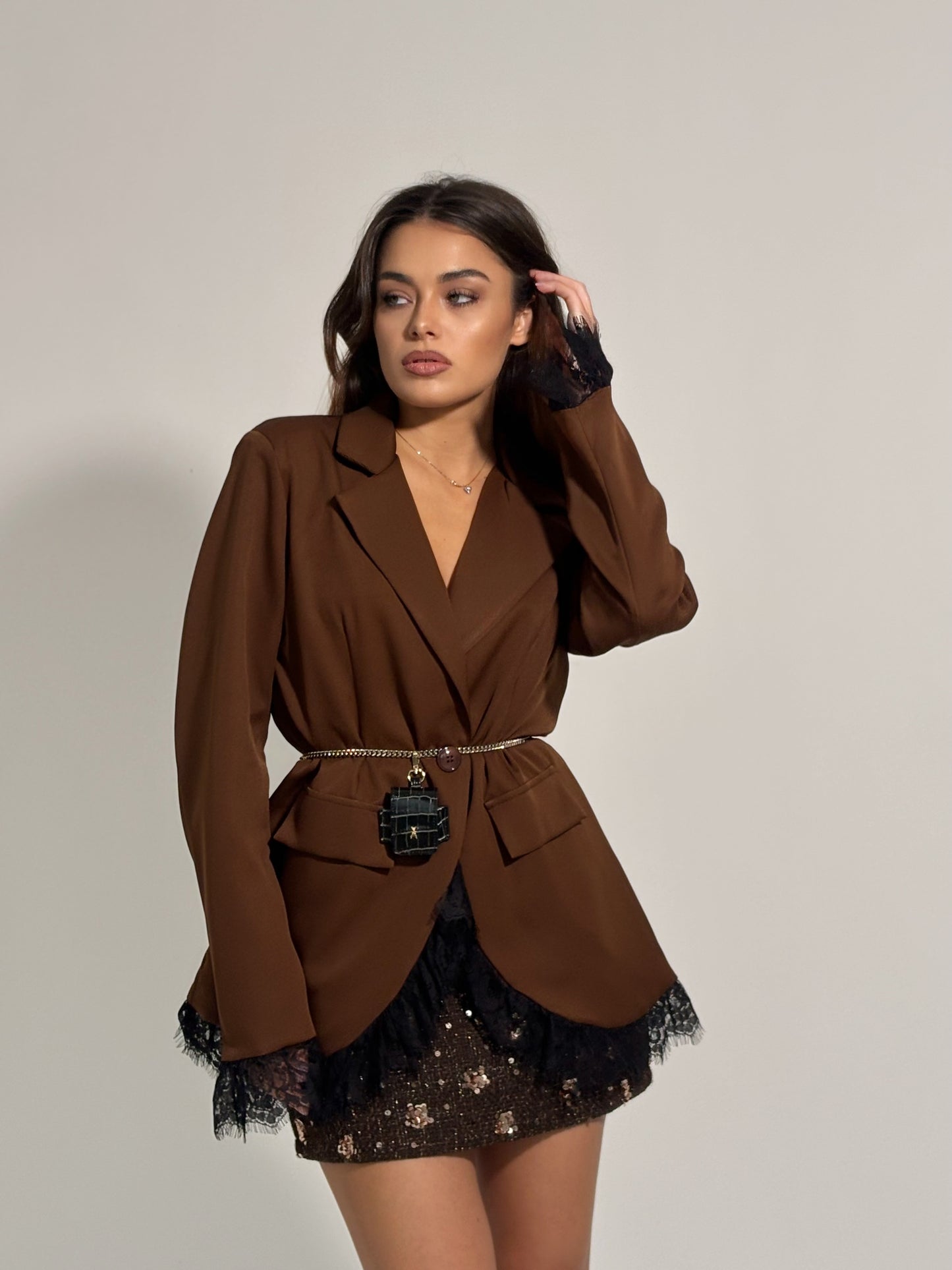 Блейзър Belissima с дантела