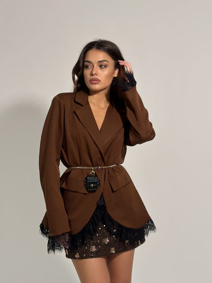 Блейзър Belissima с дантела