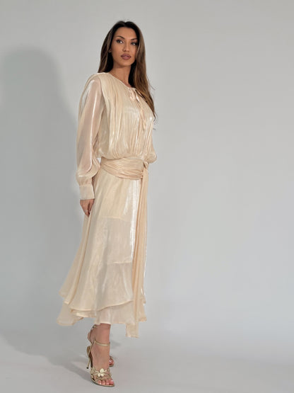 Сатенена рокля Carmella