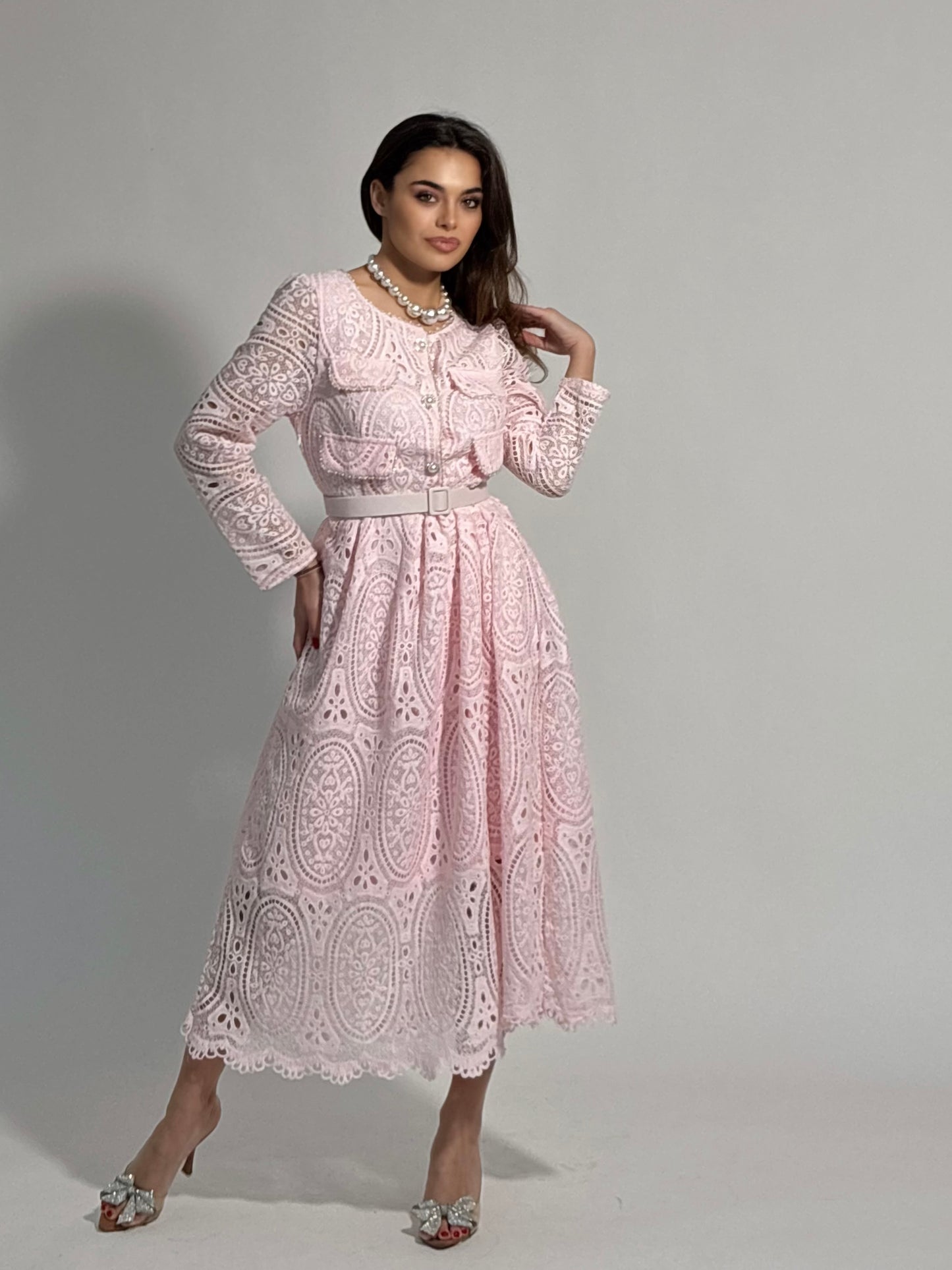 Дантелена рокля Yara