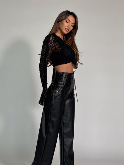 Дантелена блуза Venita