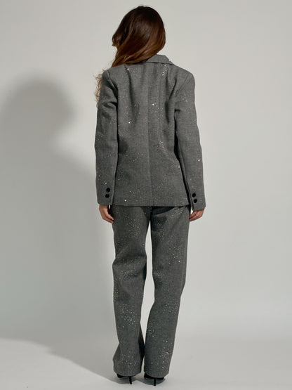 Костюм Viola с камъни и вълна