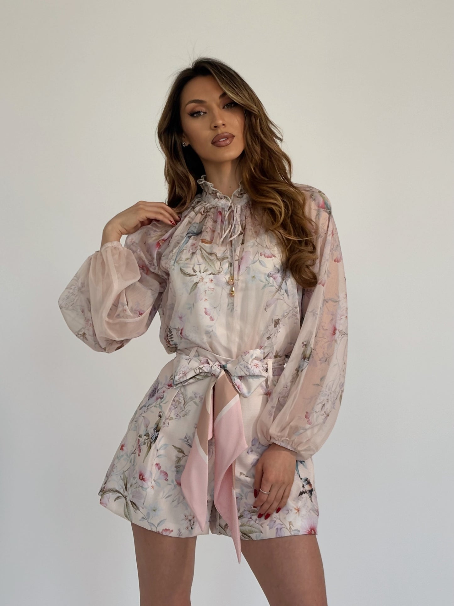 Комплект Milona от сатенирана материя