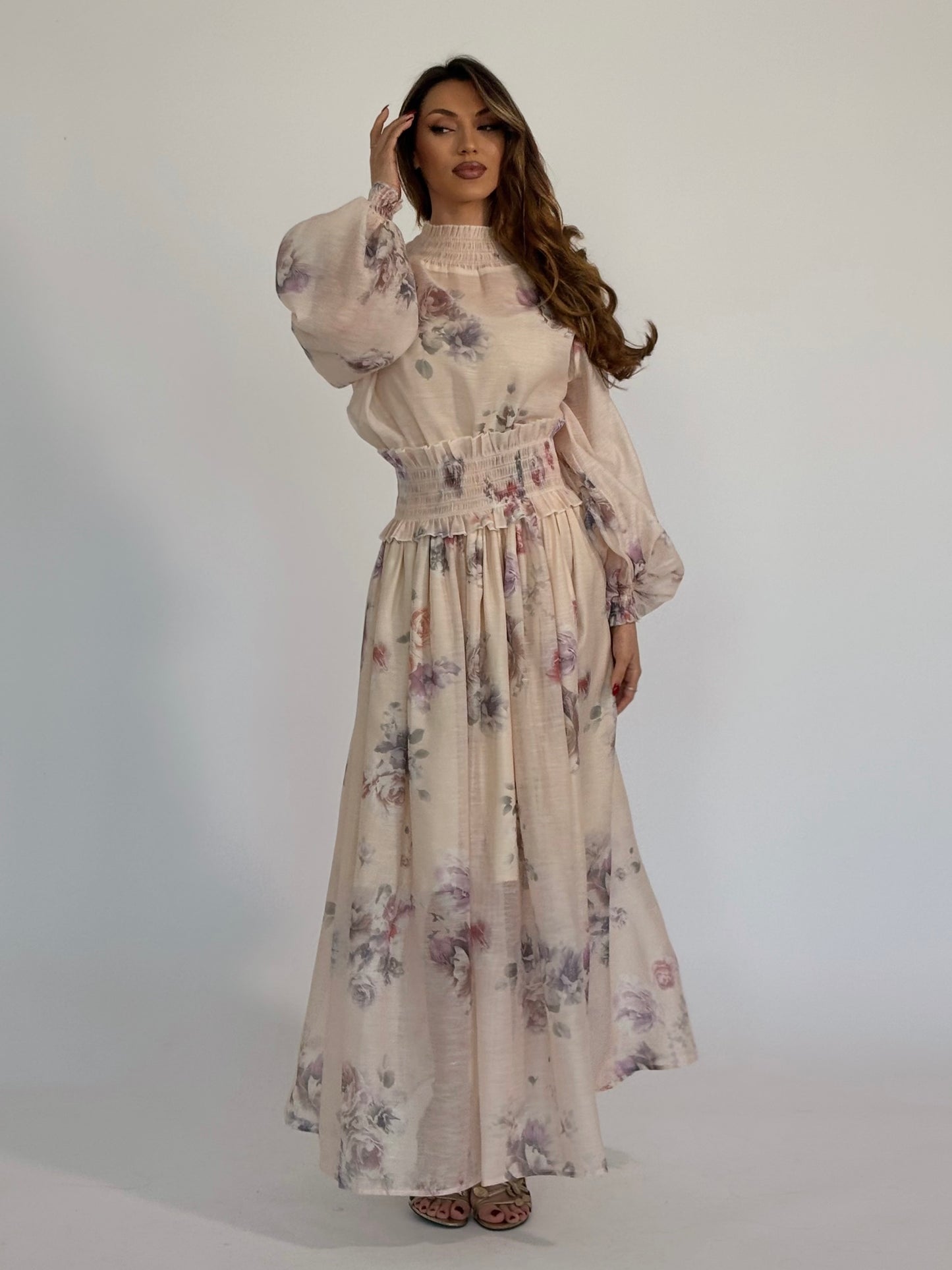 Комплект Perina с флорални мотиви