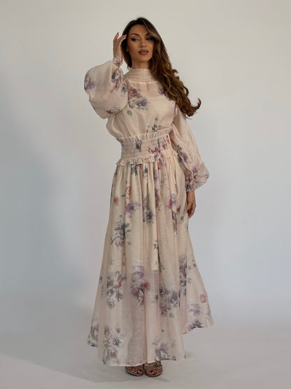 Комплект Perina с флорални мотиви