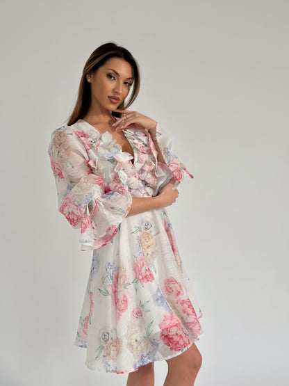 Рокля Flora с цветя