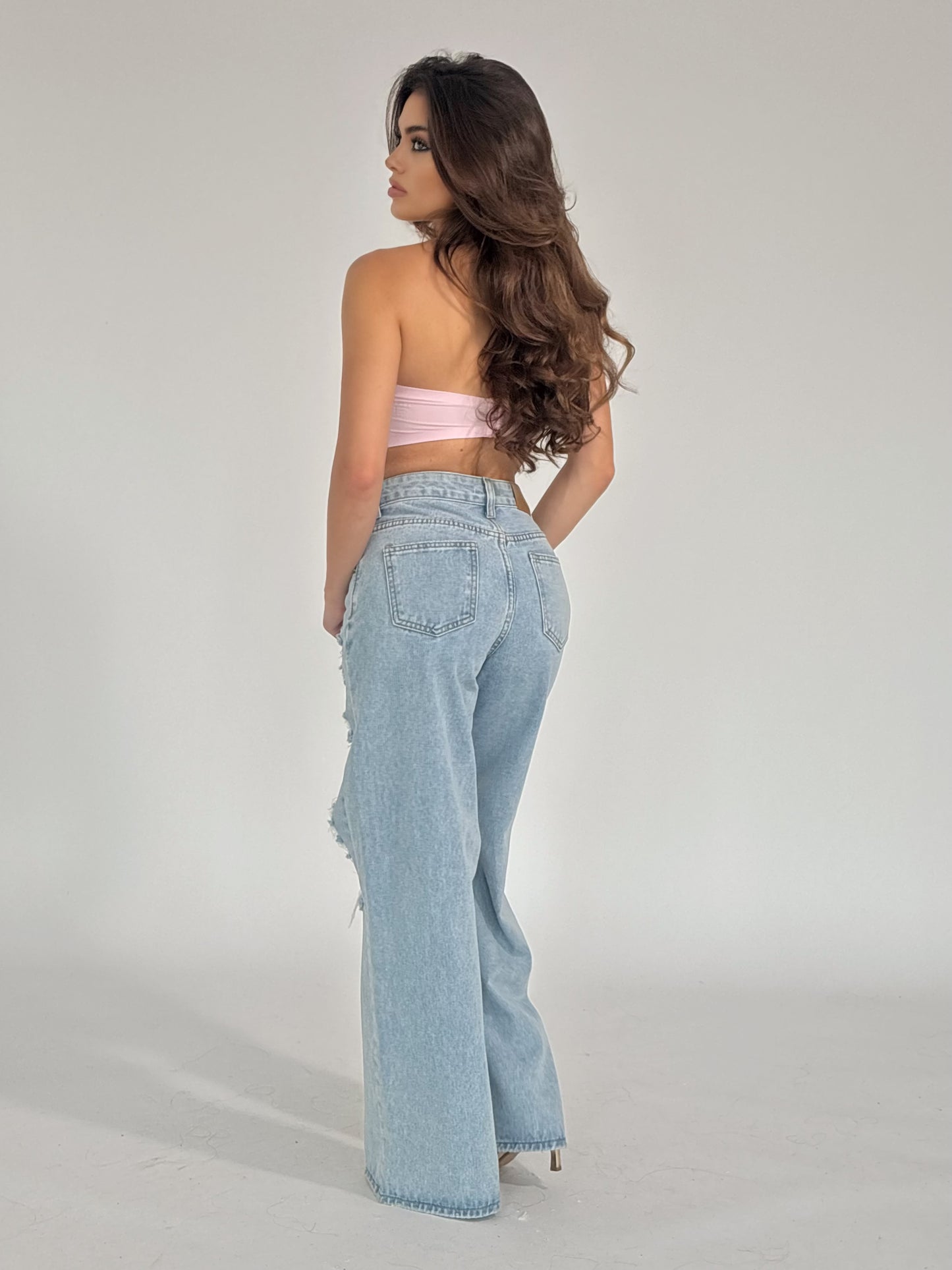 Jeans with lace Virginia