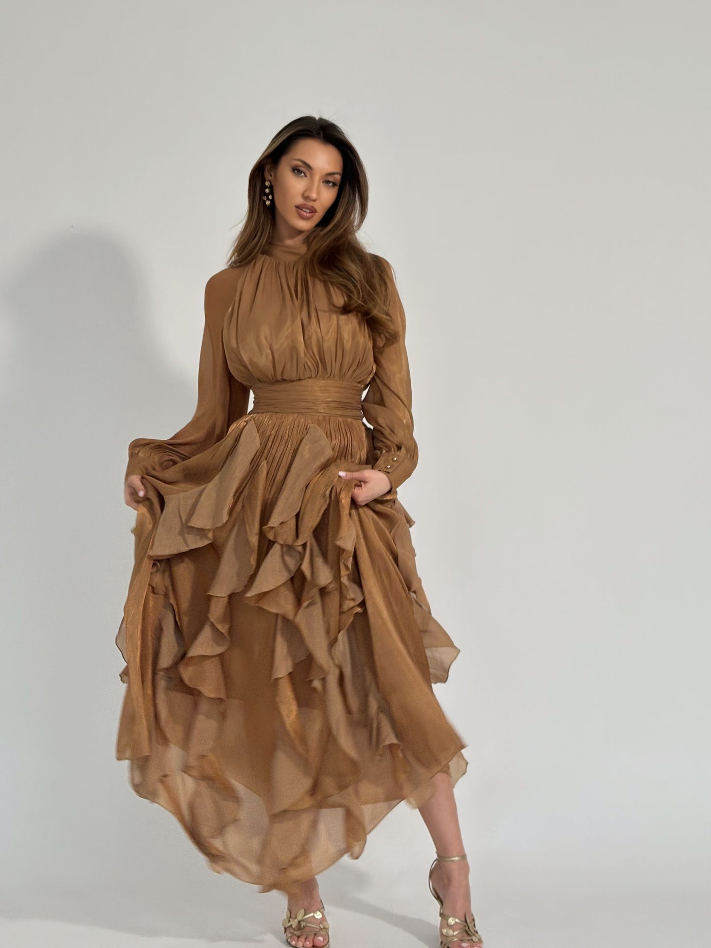 Сатенена рокля Venity