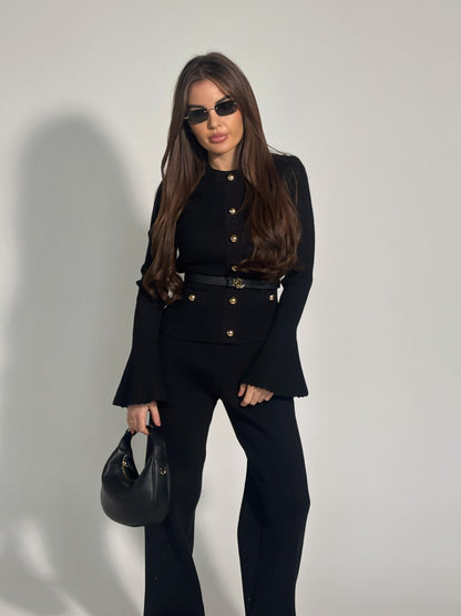 Комплект Valla от плътно рипсено плетиво