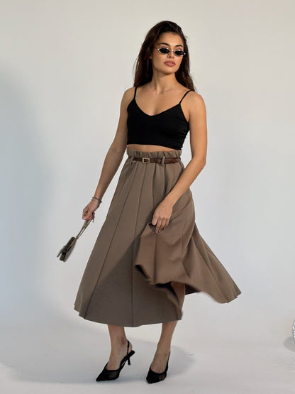 Миди пола с колан Amala