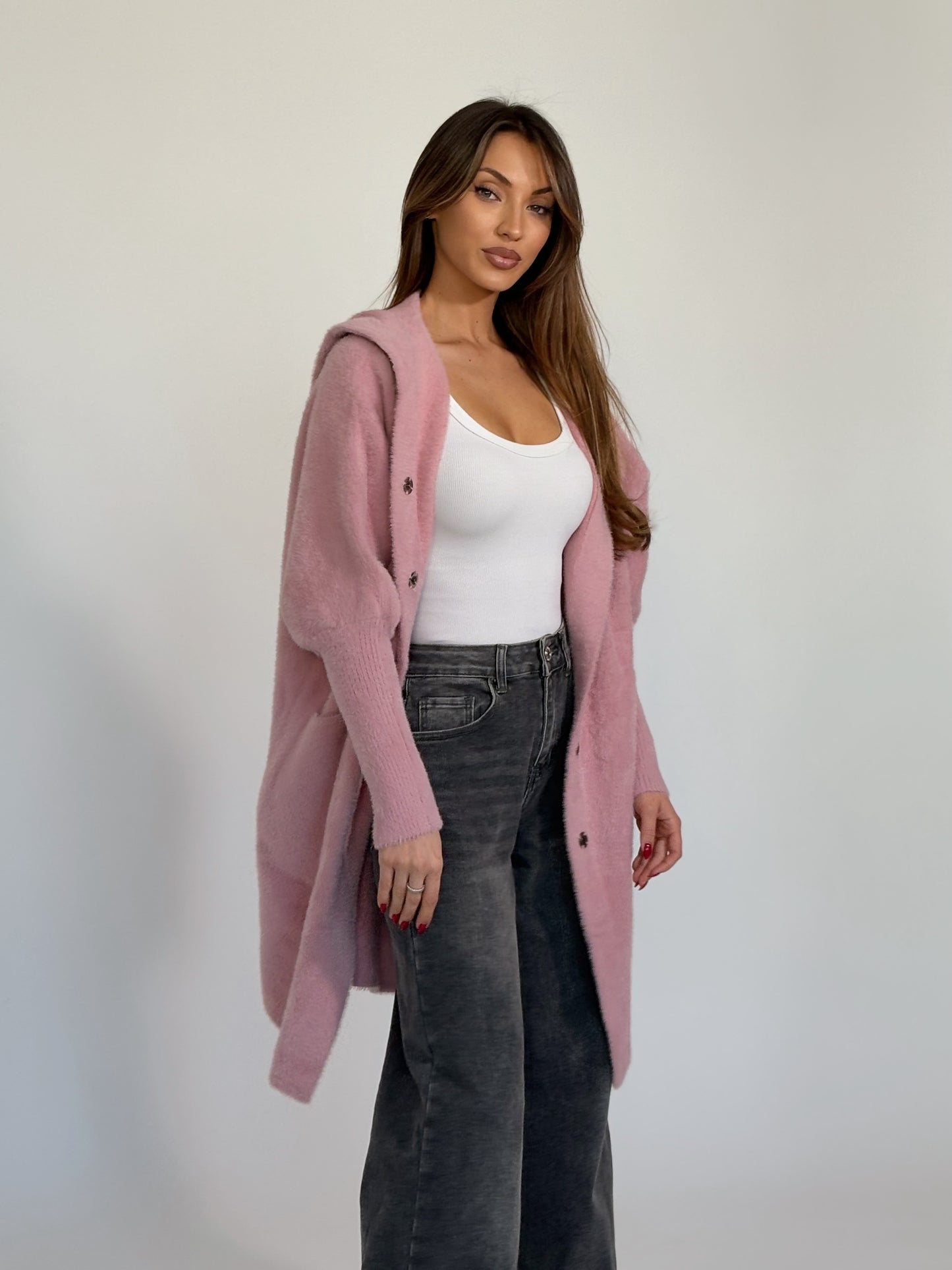 Палто тип жилетка Rose