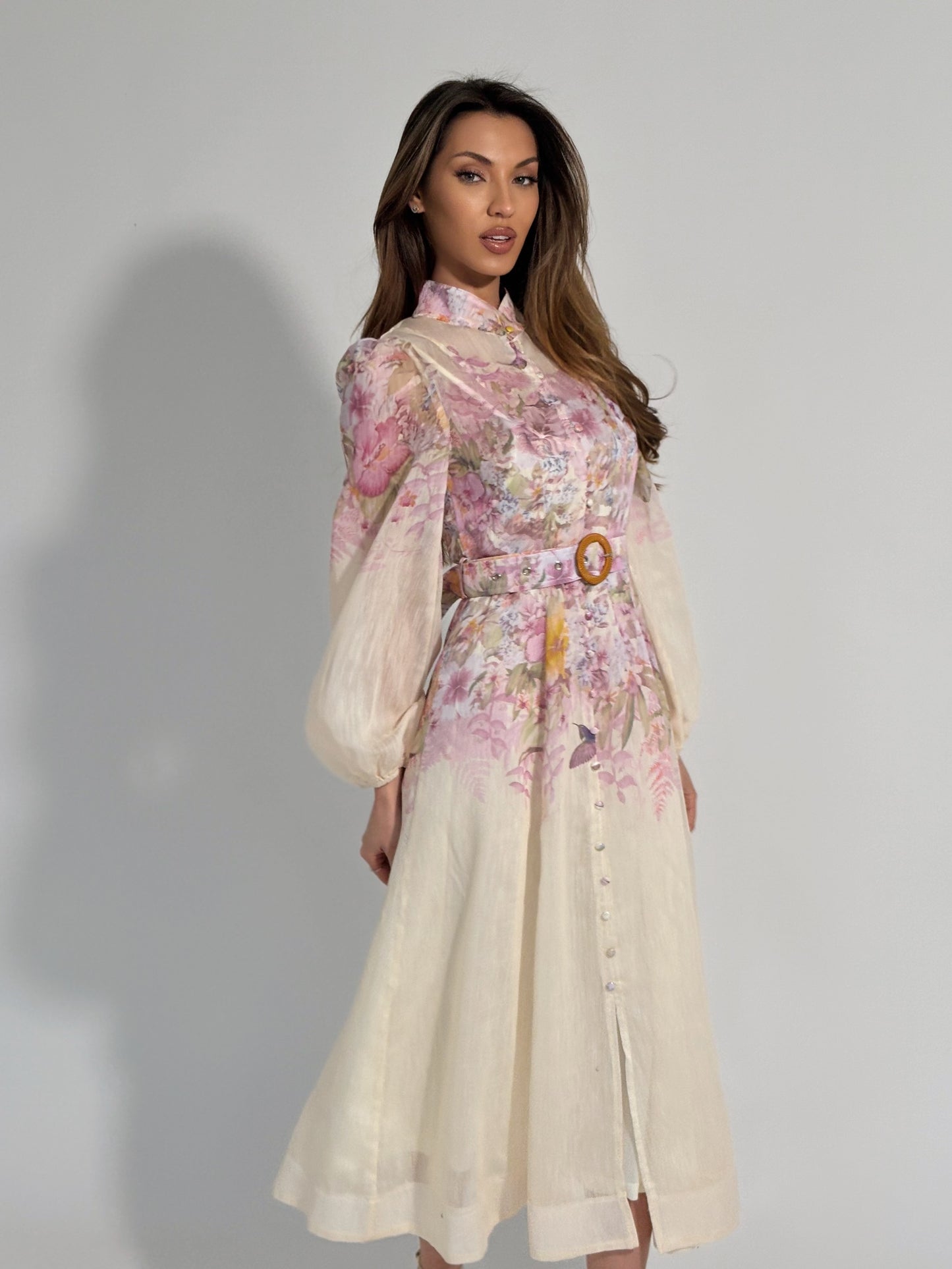 Рокля Rosie с флорални мотиви