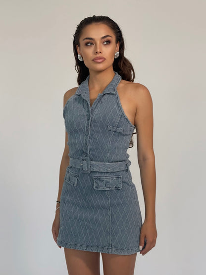 Rochie din denim Rona
