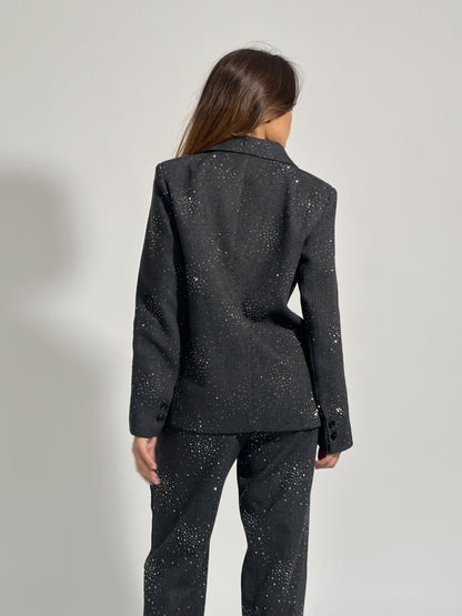 Костюм Viola с камъни и вълна