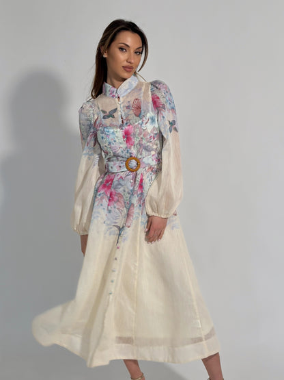 Рокля Rosie с флорални мотиви