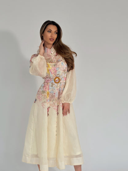 Рокля Rosie с флорални мотиви