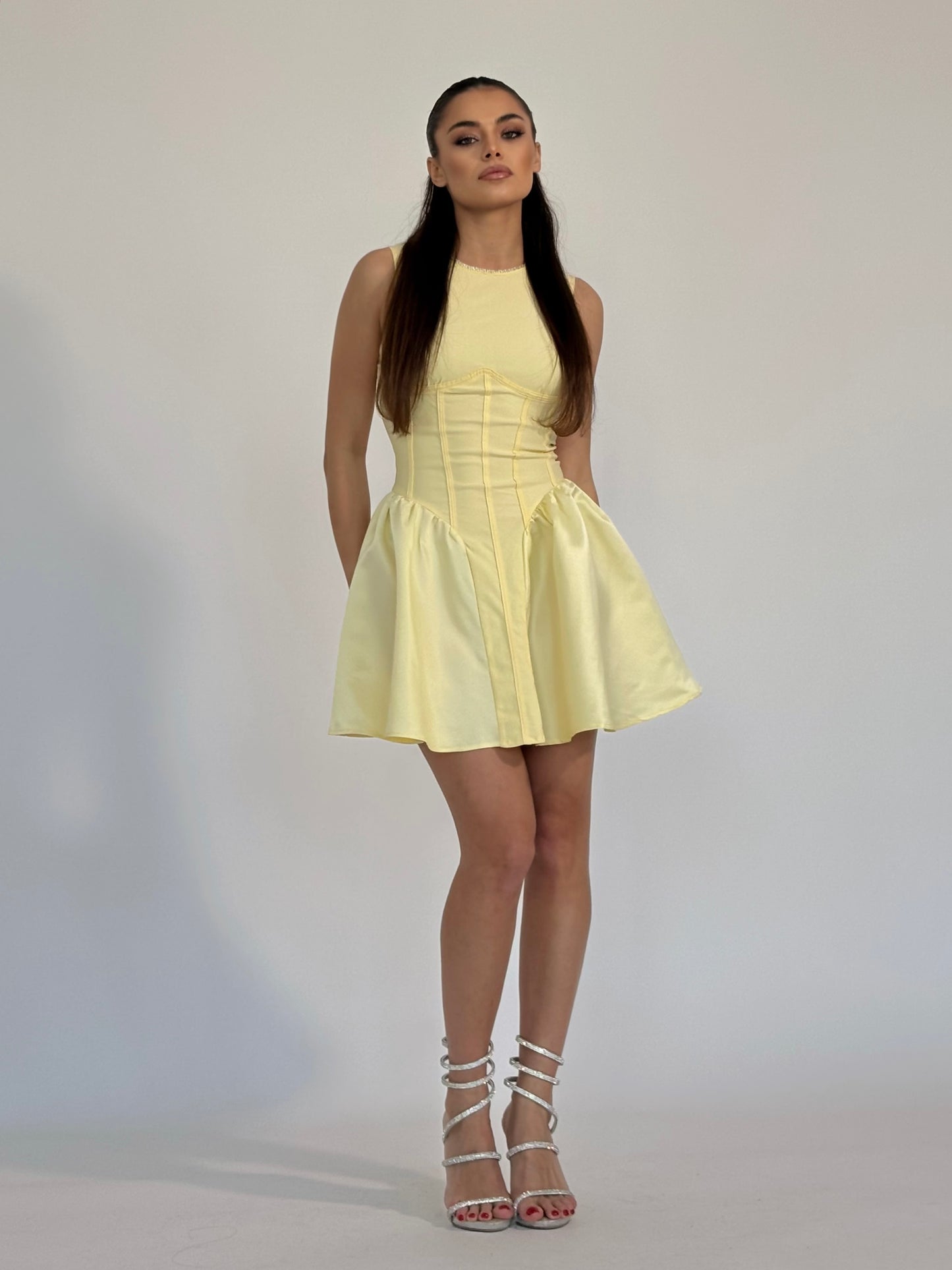 Рокля Lolla със сатен