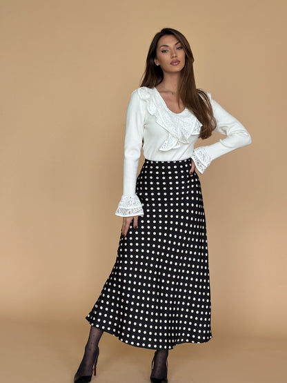 Блуза Vella с дантела