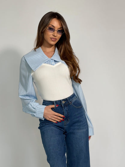 Риза с пришито бюстие Venis