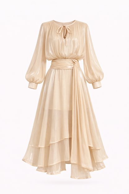 Rochie din satin Carmella