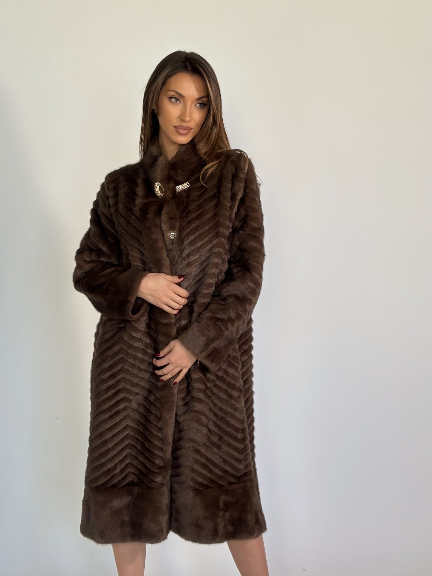 Палто от косъм Verona