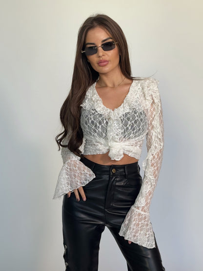 Дантелена блуза Venita