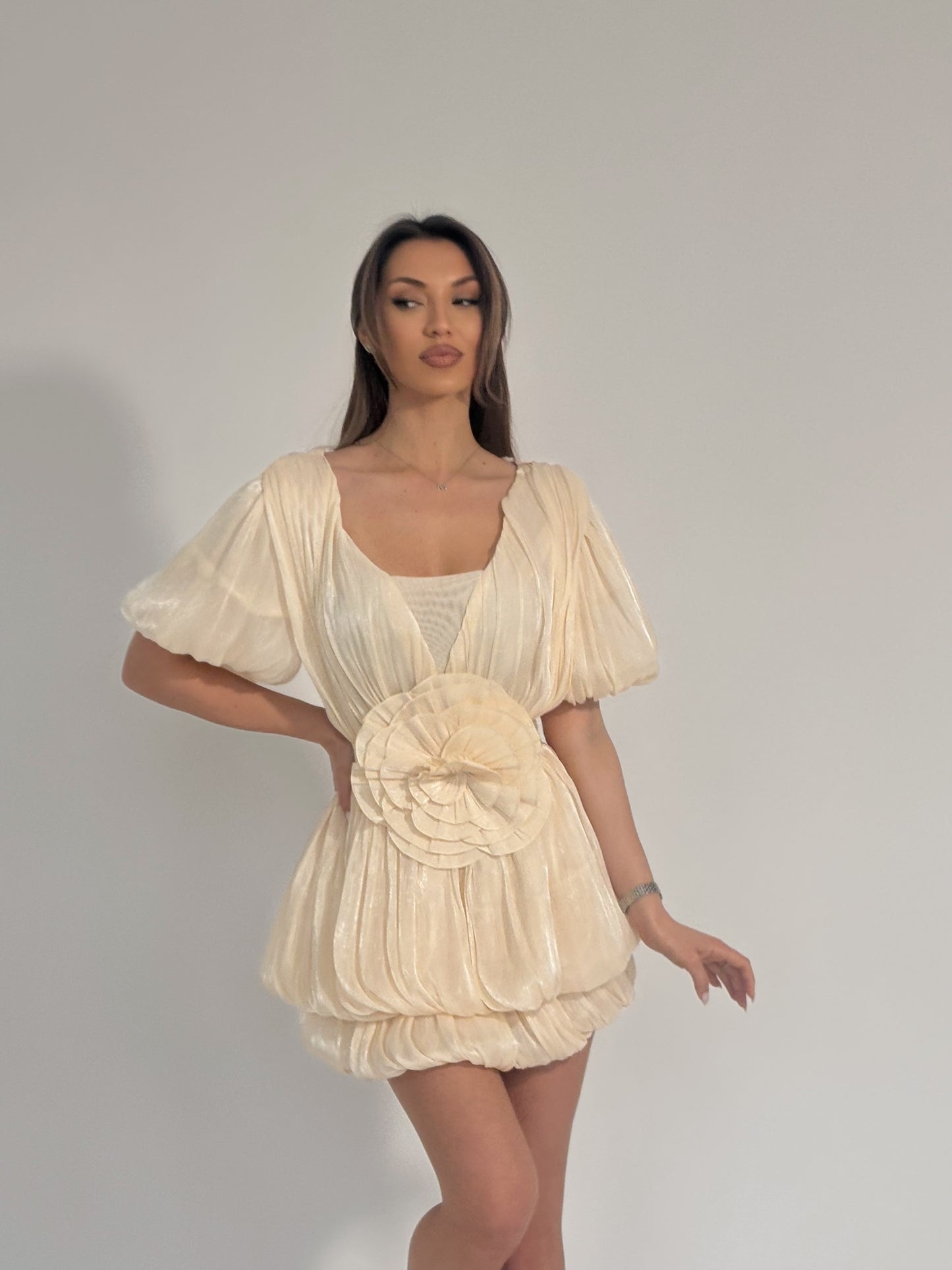 Рокля Bloom с голямо цвете