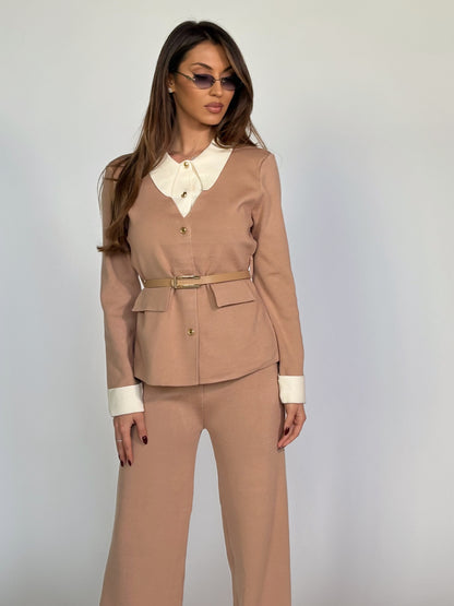 Комплект Bossy от фино плетиво с колан