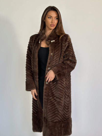 Палто от косъм Verona