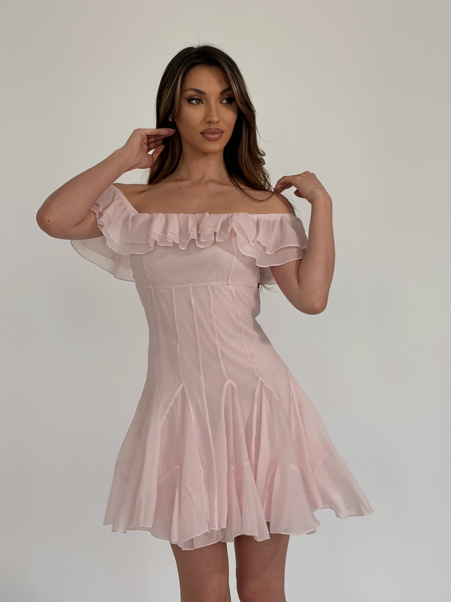 Dominica organza dress