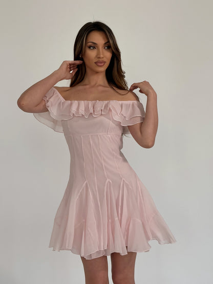 Dominica organza dress