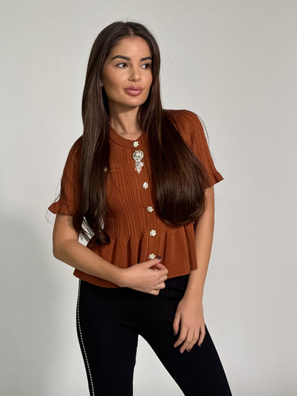 Жилетка Veronik с подвижна брошка